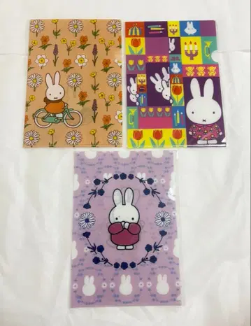 미사용 미피 클리어 파일 A5 잡화 페스티벌