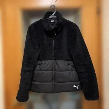 PUMA 플리스 자켓 블랙 XL