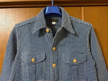 JELADO 일본제 자수 셔츠 XS 골드 버튼