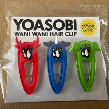 YOASOBI 헤어 클립 WANDARA 헤어핀