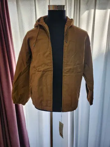 UNIQLO U 브라운 후드 부착 자켓 M 사이즈