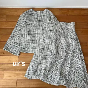 [ ur's ] 미사용 키넥 트위드 셋업