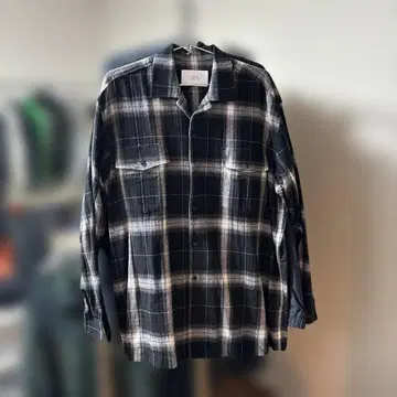 STAMPD 체크 무늬 긴팔 셔츠