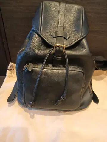 GANZO 7QS-H 히다규 가죽 백팩 블랙