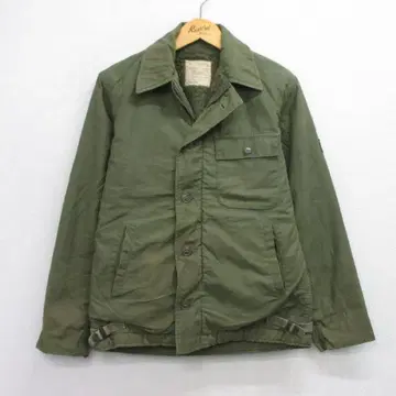 올리브 그린 밀리터리 자켓 SEABEES 70s 빈티지