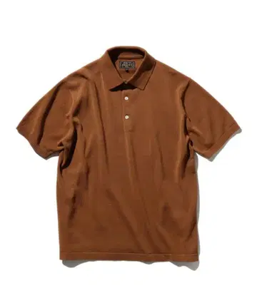 빔즈 플러스 피케 셔츠 브라운 모브 다크 브라운