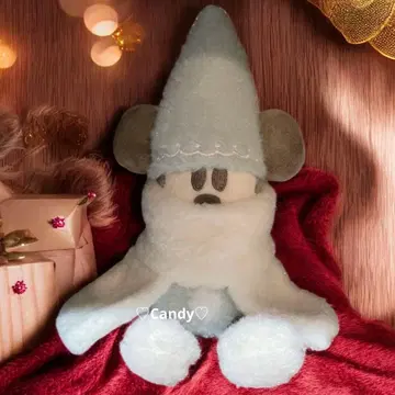 디즈니 크리스마스 릴린린 인형 배지 스카이블루 2025 택 포함