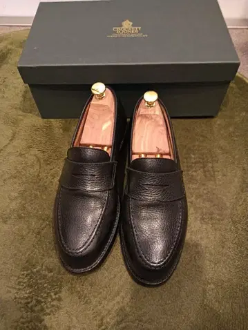 크로켓앤존스 BOSTON2 블랙 시보 가죽 6E