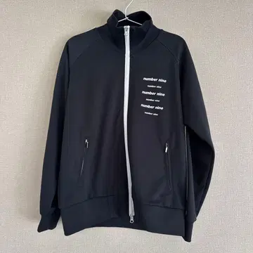 [ NUMBER (N)INE ] 넘버나인 로고 프린트 트랙 자켓