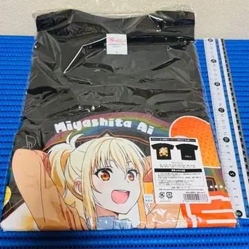 러브 라이브 니지가사키 학원 미야시타 아이 응원 T셔츠 사이즈 L b