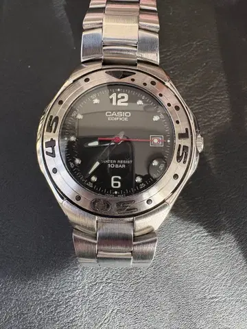 CASIO EDIFICE 손목시계 10BAR 방수