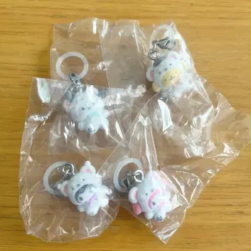 산리오 포근포근 스노우 메지루시 액세서리