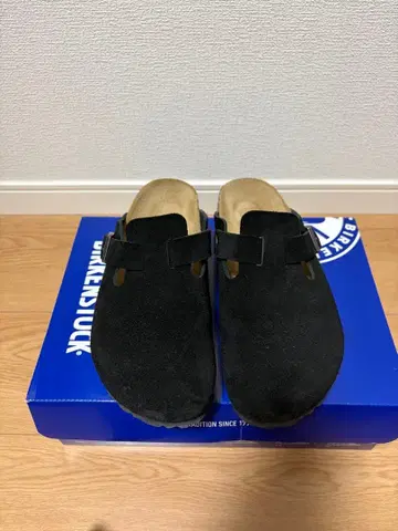 BIRKENSTOCK 블랙 보스턴