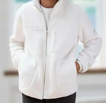 콜 & 레스폰스 보아 스탠드 카라 블루종