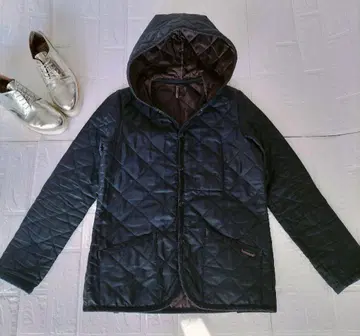 [ 라벤햄 ] [ 퀼팅 자켓 ] 블랙 코트 인기 배색 36