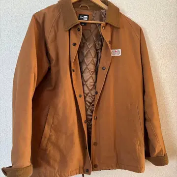 NEW ERA 브라운 자켓 LARGE