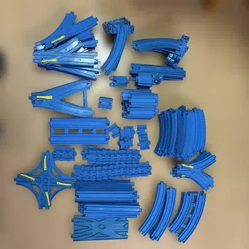 프라레일 레일 부품 세트 파랑