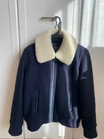 A.P.C. 울 블렌드 봄버 자켓