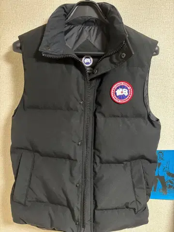 Canada Goose 블랙 다운 베스트 XS/T