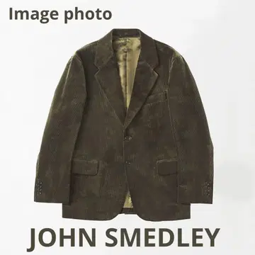 JOHN SMEDLEY 존스메들리 올리브 코듀로이 자켓