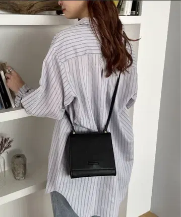 DISCOAT 숄더백 블랙