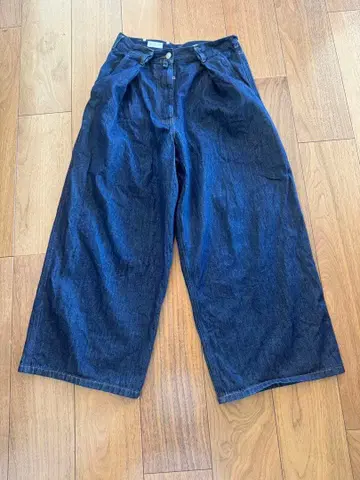 드리스 반 노튼/DRIES VAN NOTEN 인디고 와이드 데님