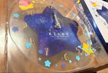 커비 아크릴 벽걸이 시계