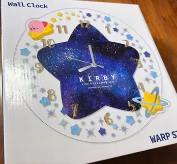 커비 아크릴 벽걸이 시계