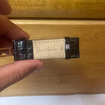 Joel Rodeo 천연 가죽 가죽 벨트 블랙