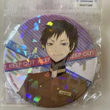 듀라라라 x 2 오리하라 이자야 캔뱃지 EJ 애니메이션 호텔ver