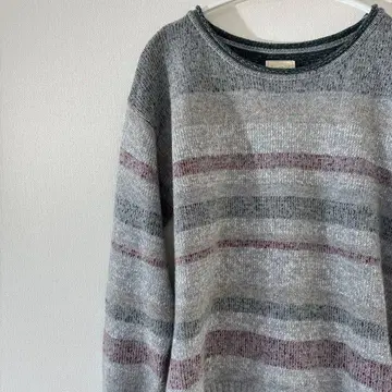 Ungrid 그레이 긴팔 니트 스웨터