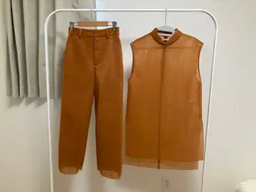 아메리빈티지 SHEER CARDBOARD SET UP 셋업