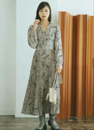 COCO DEAL 꽃무늬 롱 원피스