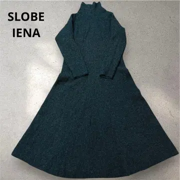 SLOBE IENA 슬로브 이에나 니트 원피스 하이넥 롱