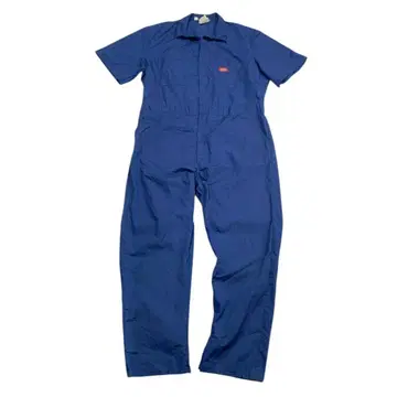 00s Dickies 반팔 워크 점프수트 네이비 남성용 XL 상당