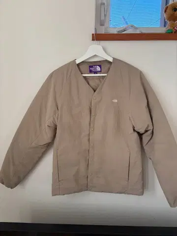 THE NORTH FACE 퍼플 라벨 다운 가디건 S