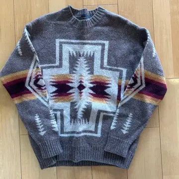 PENDLETON 기하학 패턴 스웨터 M 사이즈
