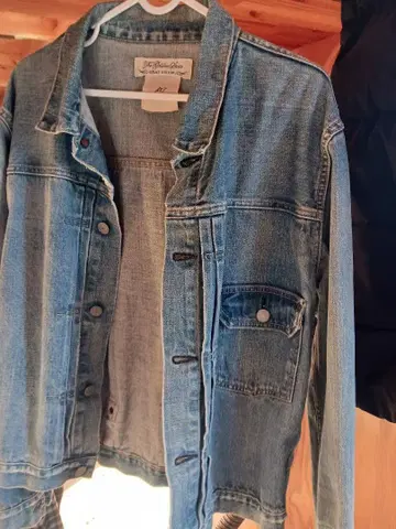 레미레리프 데미지 가공 데님 자켓