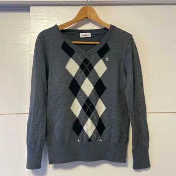 [ 새상품급 ] Munsingwear 여성용 스웨터 L 그레이