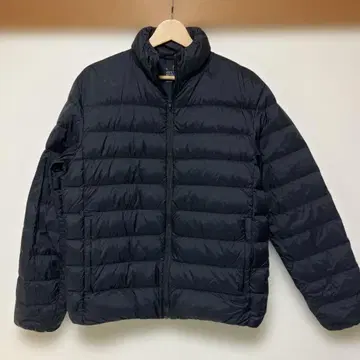 무인양품 330565-379 다운 자켓 남성용 L 블랙