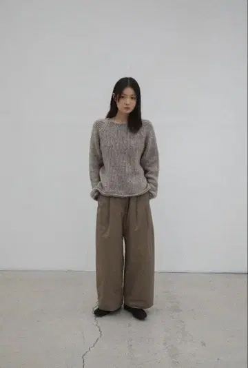 ohotoro 팬츠 mocha