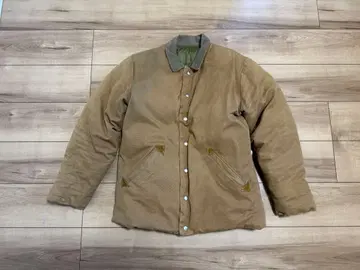 웨어하우스 덕 다운 자켓 브라운 38 M 사이즈 새상품급