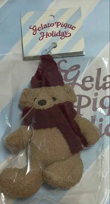 젤라또피케 GELATOPIQUE POPUP 한정판 베어 참 빨간색
