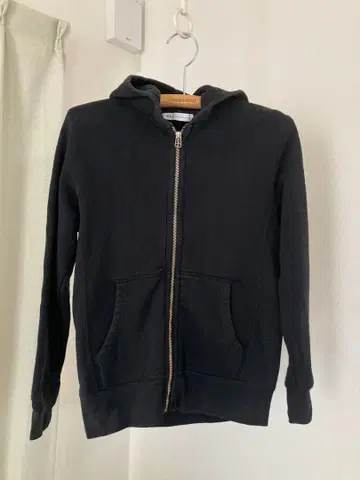론 허먼 블랙 풀 집업 후드티 S 사이즈