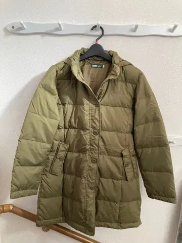 새상품 택 포함 Switch Motion 다운 자켓 L 올리브 그린