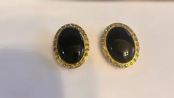 LIMETTI 타원형 귀찌 블랙