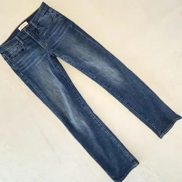 갭 데님 팬츠 스트레치 스트레이트 블루 계열 M 사이즈 여성용