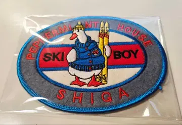 [ 미개봉 새상품 ] 페퍼민트하우스 스키 캐릭터 와펜 대