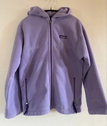 patagonia 퍼플 플리스 자켓