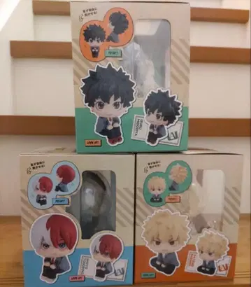 룩업 나의 히어로 아카데미아 미도리야 바쿠고 토도로키 세트